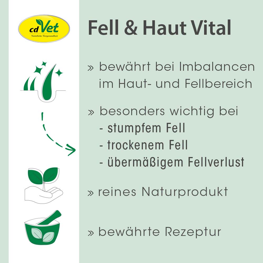 Fell & Haut Vital Hund & Katze 3 kg