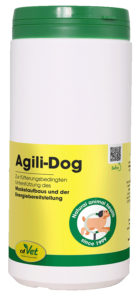 Hund, Nahrungsergänzung, Tiernahrung, Kleine Dose, Agili-Dog