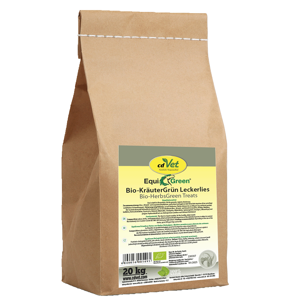 EquiGreen Bio-KräuterGrün Leckerlis 20 kg